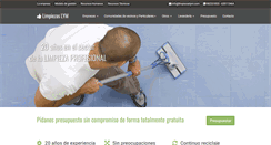 Desktop Screenshot of limpiezaslym.com